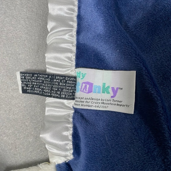 University Michigan Wolverines My Banky Baby Security Blanket Teddy Bear Plush - Picture 8 of 8